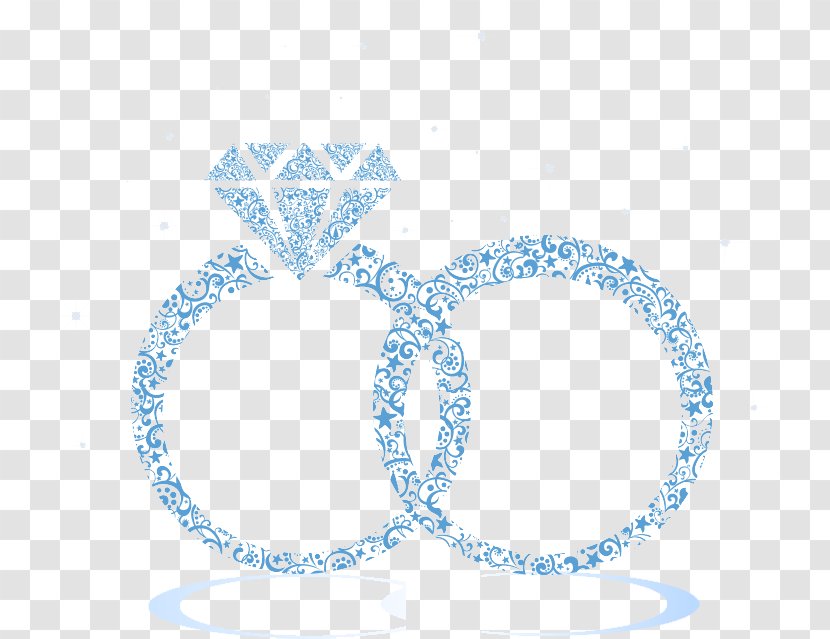 Diamond Wedding Ring Marriage - Designer Transparent PNG