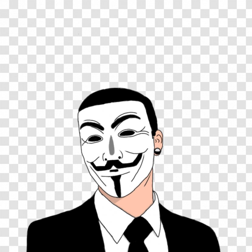 Anonymous Security Hacker YouTube Download Transparent PNG