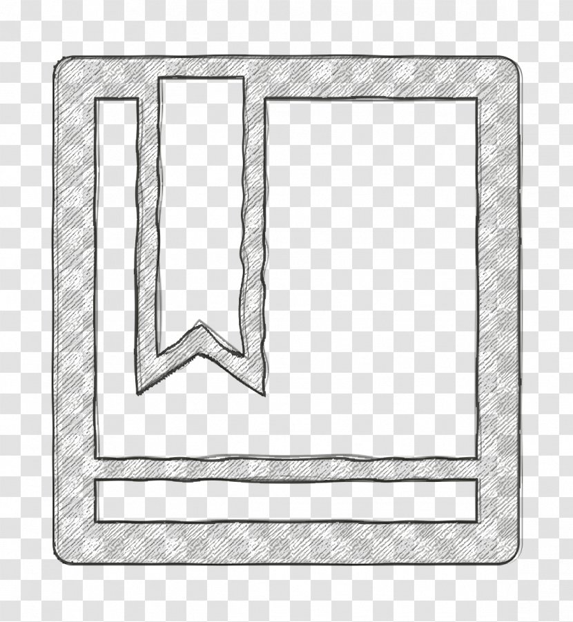 Book Icon Bookmark Office - Rectangle Transparent PNG