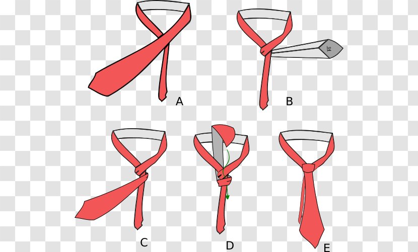 The 85 Ways To Tie A T-shirt Necktie Knot Clothing Accessories - Vouwen - Divider Transparent PNG