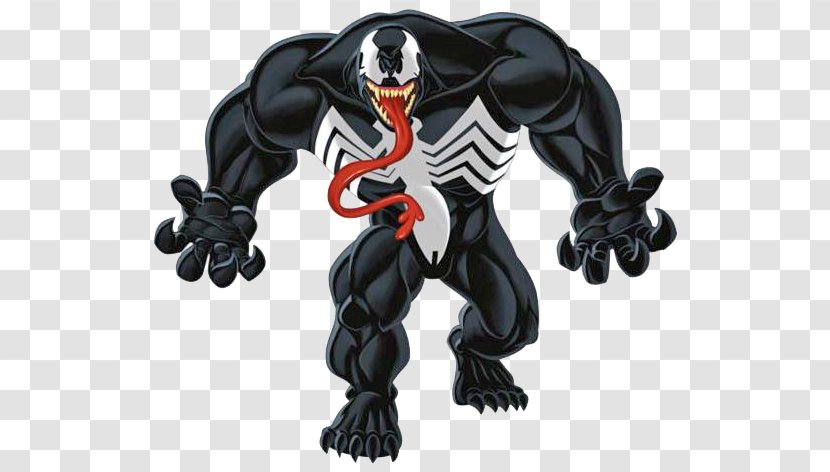 Ultimate Spider-Man Venom Fathead, LLC Sticker - Figurine - Face Cliparts Transparent PNG