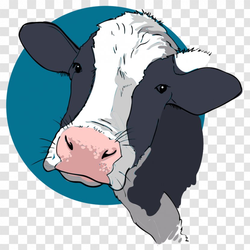 T-shirt Cattle Hoodie Sticker Neckline - Cow Goat Family Transparent PNG
