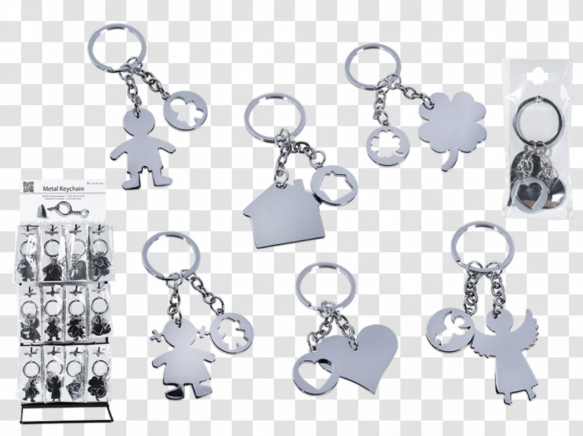 Key Chains Stainless Steel Edelstaal Metal - Silver - Powder English Transparent PNG