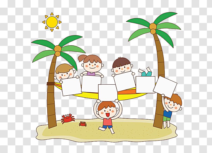 Drawing Clip Art - Game - A Child Under Big Tree Transparent PNG