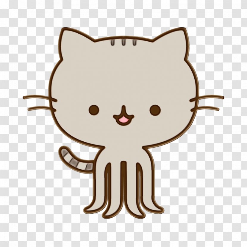 Nyan Cat Pusheen Octopus Grumpy - Nose - Small To Mediumsized Cats Transparent PNG