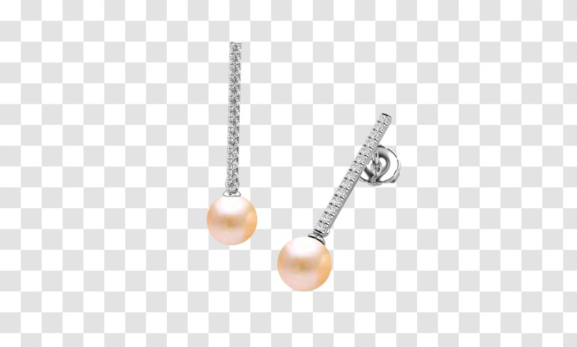 Pearl Earring Light Body Jewellery Gold - Fashion Accessory - Peach Diamond Transparent PNG
