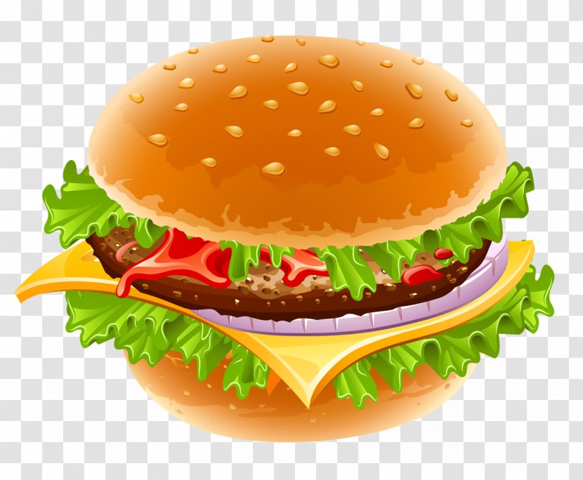 Hamburger Fast Food KFC Cheeseburger Fried Chicken - Finger Transparent PNG