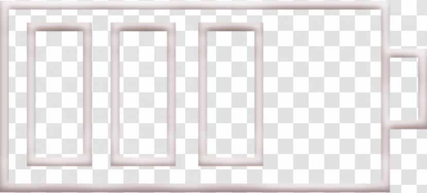 IOS7 Set Lined 1 Icon Battery Icon Transparent PNG