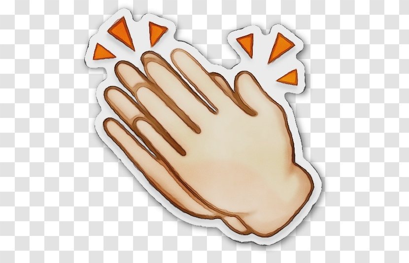 Emoticon - Emoji - Glove Sticker Transparent PNG