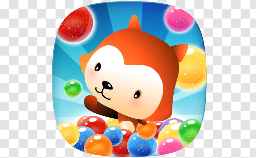 Bubble Birds Pop Angry POP! Forest Rescue: Shoot Magic Android - Orange Transparent PNG