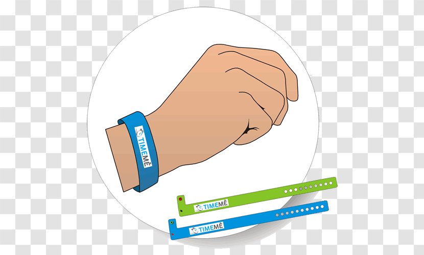 Brand Thumb Sticker Cable Tie Disposable - Wrist Transparent PNG