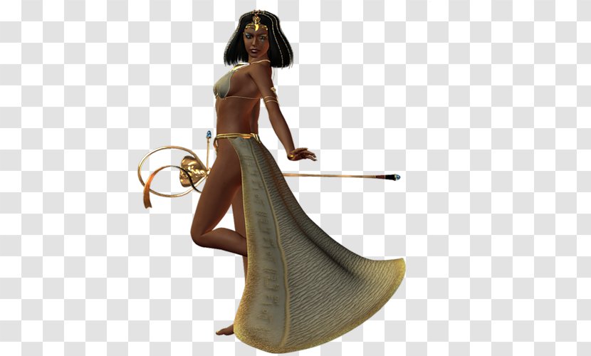 Egypt Woman Guestbook Figurine Transparent PNG