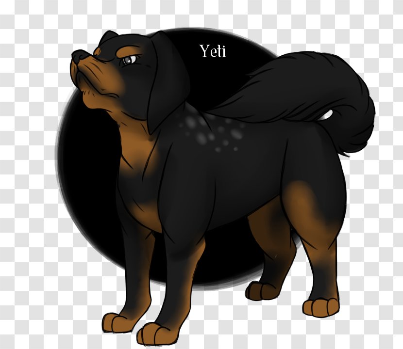 Rottweiler Dog Breed Puppy Yeti - Bear Transparent PNG