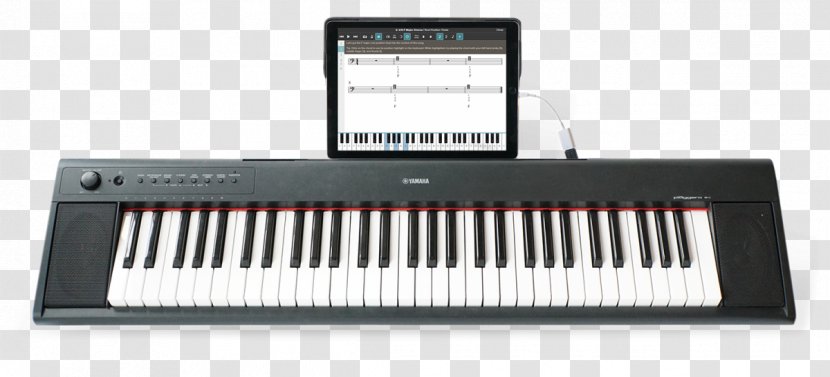 Yamaha P-115 PSR Electronic Keyboard Musical Instruments - Instrument Transparent PNG