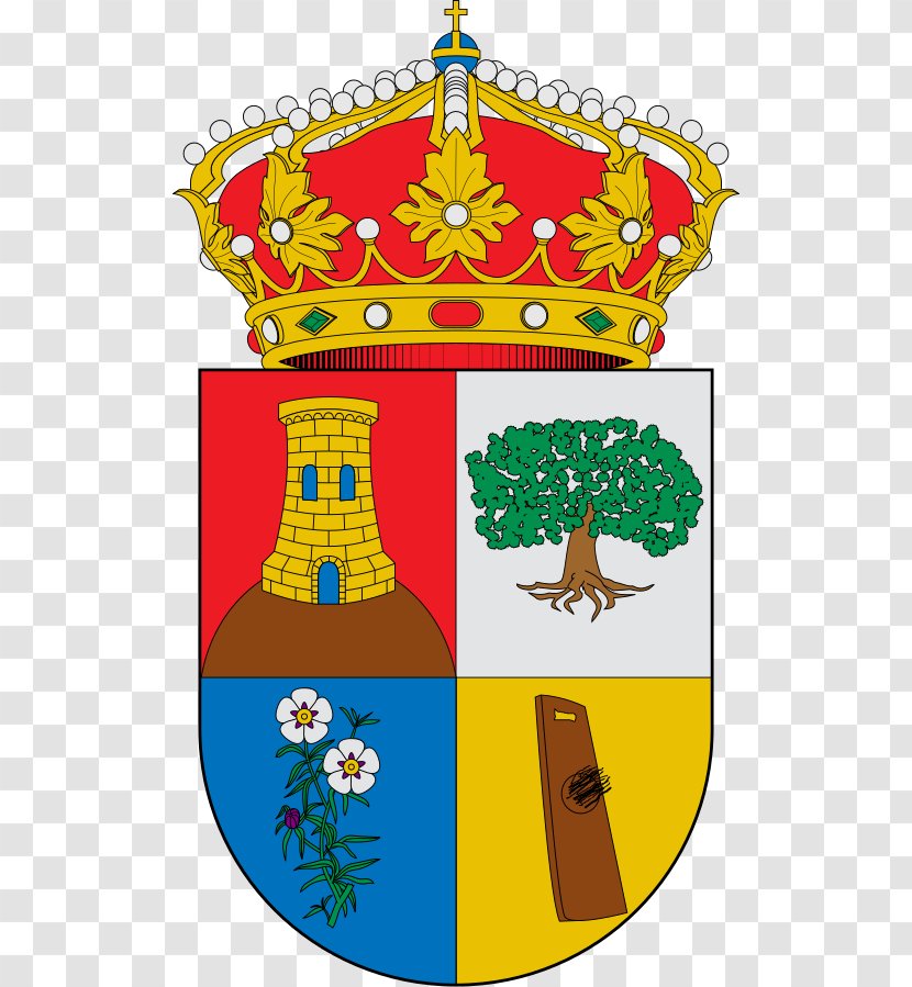 Carbajosa De La Sagrada Escutcheon Coat Of Arms Gules Blazon - Argent - Field Transparent PNG