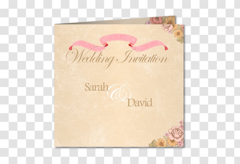 Wedding Invitation Paper Calligraphy Greeting & Note Cards Font - Brown - Retro Transparent PNG