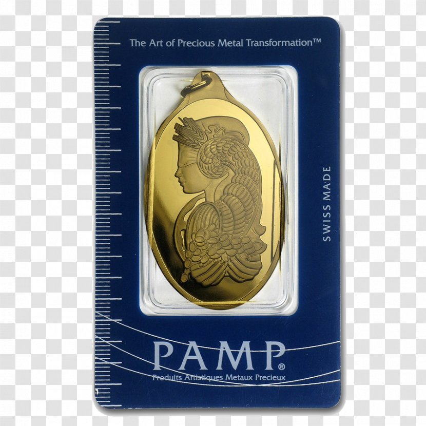 Gold Bar PAMP Bullion Precious Metal - Apmex Transparent PNG