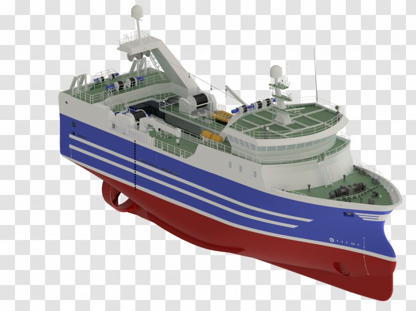 Fishing Trawler Ship Naval Architecture Vessel - Skipasyn Transparent PNG
