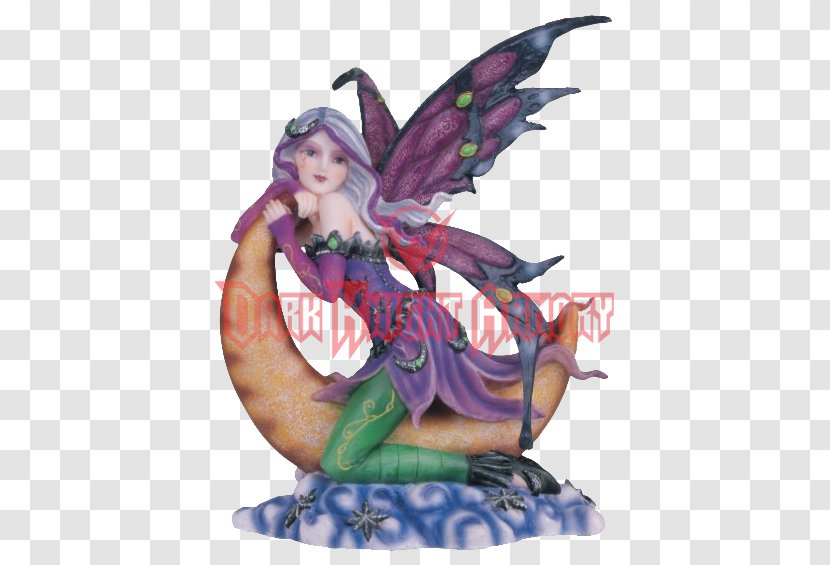 Fairy Figurine Statue Angel Magic - Crescent Transparent PNG