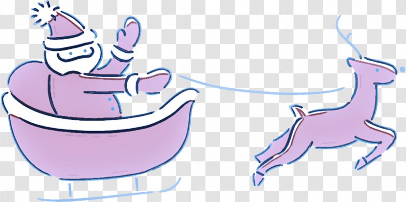 Cartoon Nose Pink Line Animation Transparent PNG