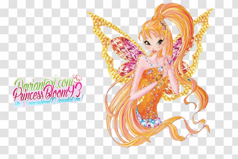 Stella Bloom Flora Musa Fairy - Angel Transparent PNG