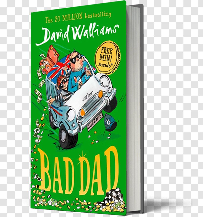 Bad Dad The World Of David Walliams Hardcover Grandpa's Great Escape Boy In Dress - Book Transparent PNG
