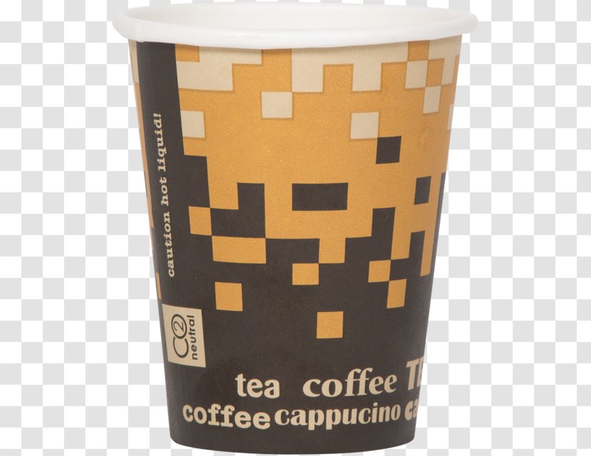 Coffee Cup Mug Paper - Drinkbeker - Brown Transparent PNG