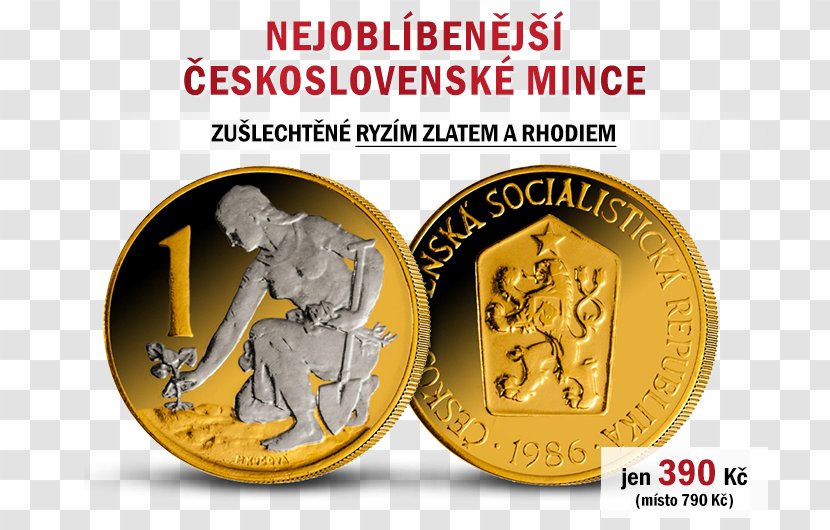 Coin Czech And Slovak Federative Republic Czechoslovakia Transparent PNG