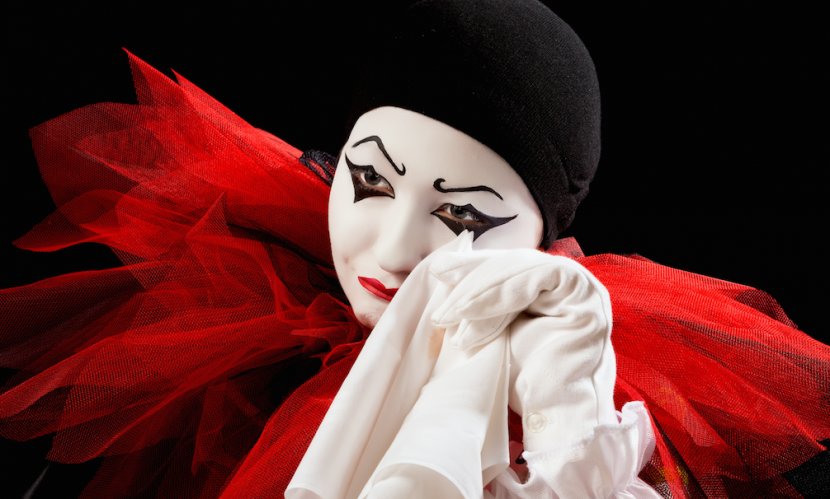 Pierrot The Tears Of A Clown Stock Photography Royalty-free - Picture Transparent PNG