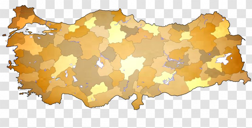 Turkey Royalty-free - Vector Map Transparent PNG