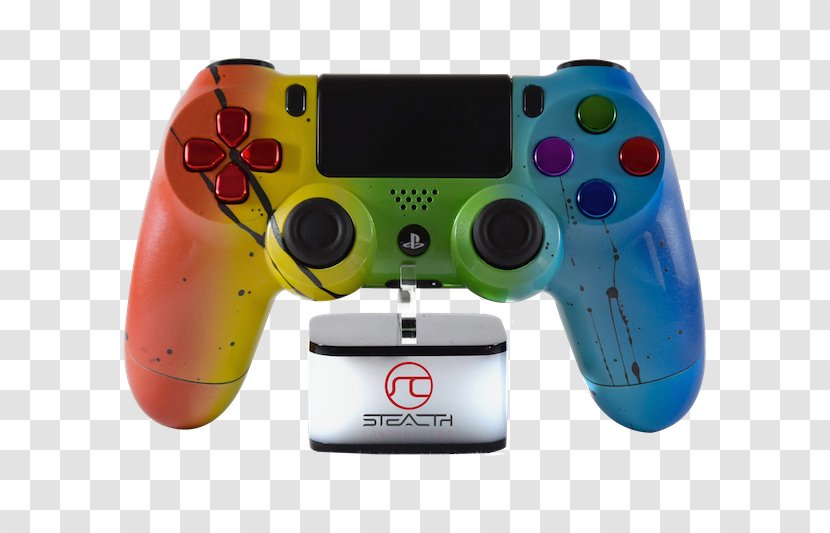 PlayStation 4 Gamepad Video Game Consoles Controllers - Redfronted Macaw Transparent PNG