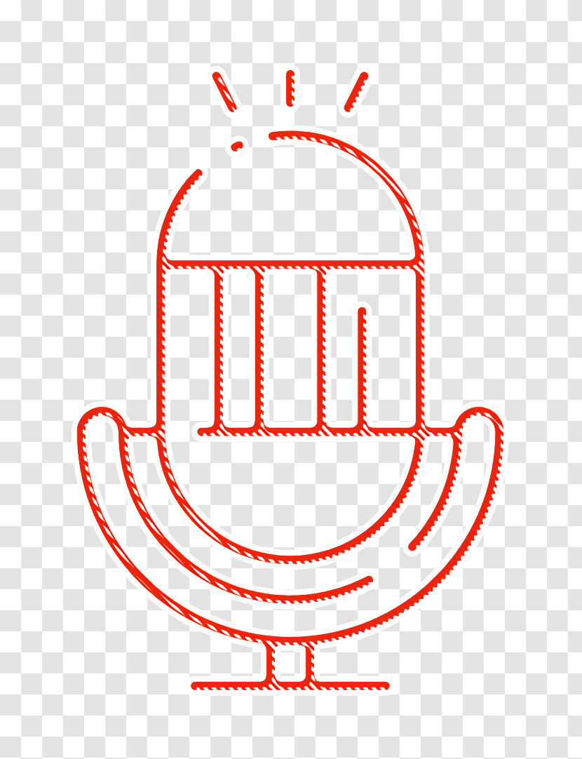 Party Icon Radio Icon Microphone Icon Transparent PNG