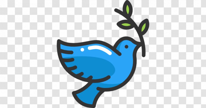 Pigeons And Doves As Symbols Clip Art Peace - Branch - Symbol Transparent PNG