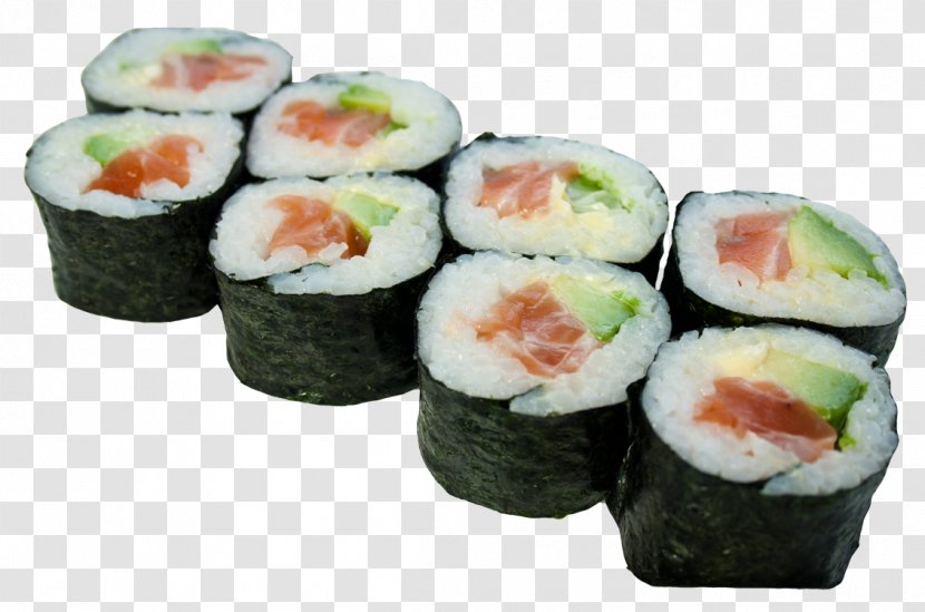 Sushi Makizushi Sashimi California Roll Japanese Cuisine - Avocado Transparent PNG