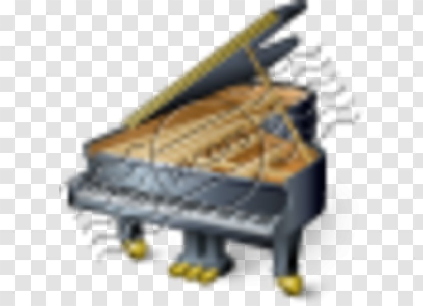 Grand Piano Musical Instruments Digital - Flower Transparent PNG