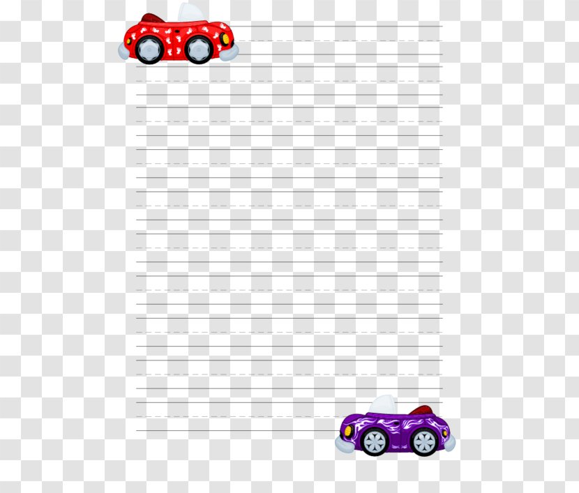 Printing And Writing Paper Car Handwriting Transparent PNG