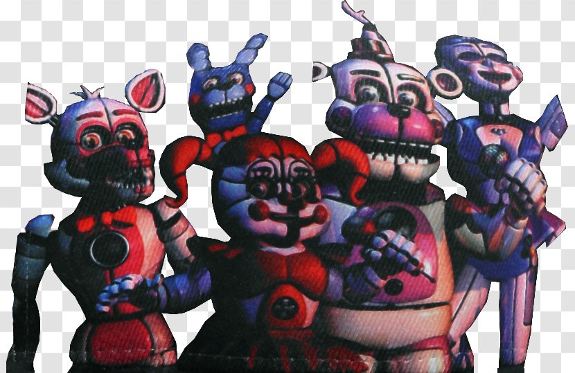 Five Nights At Freddy's: Sister Location Animatronics Jump Scare DeviantArt Action & Toy Figures - Superhero Transparent PNG