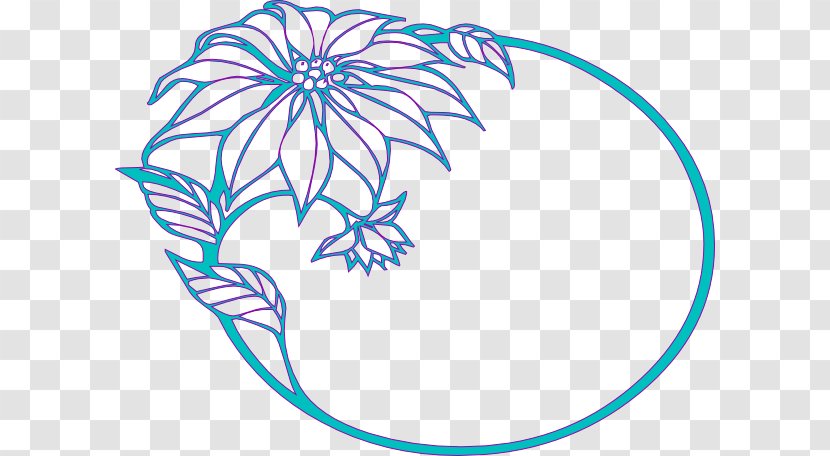 Drawing Flower Clip Art - Area - Butterfly Borders Transparent PNG