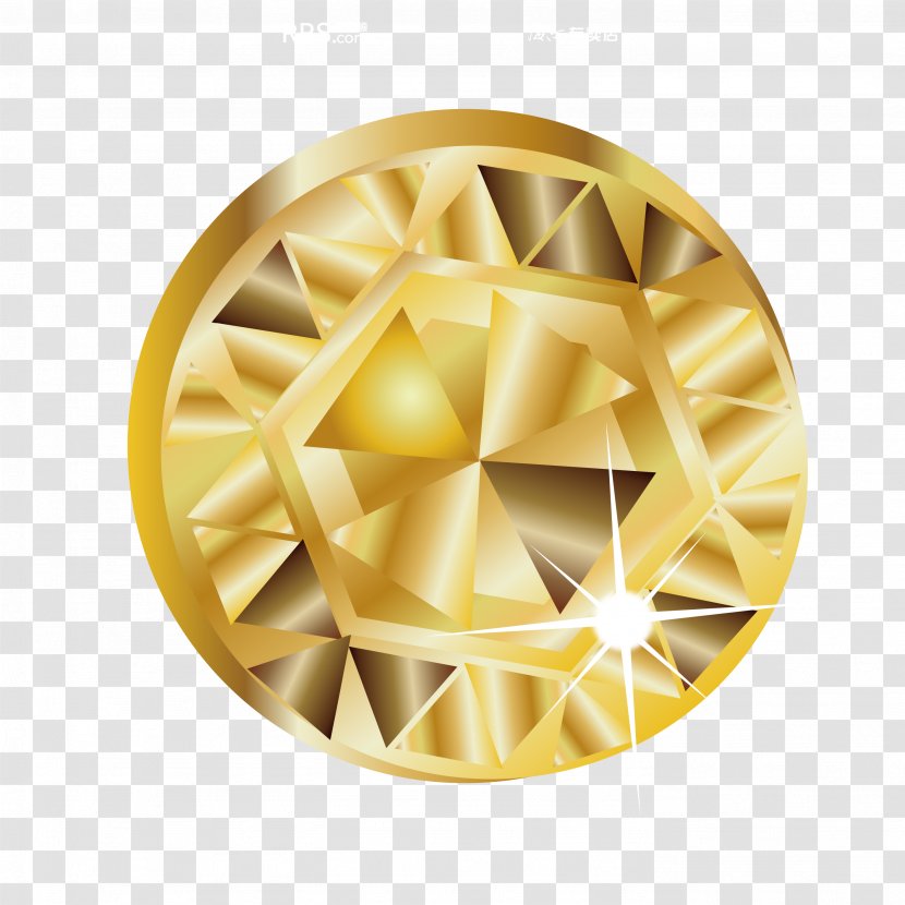 Yellow Cuisine - Gold Diamond Transparent PNG