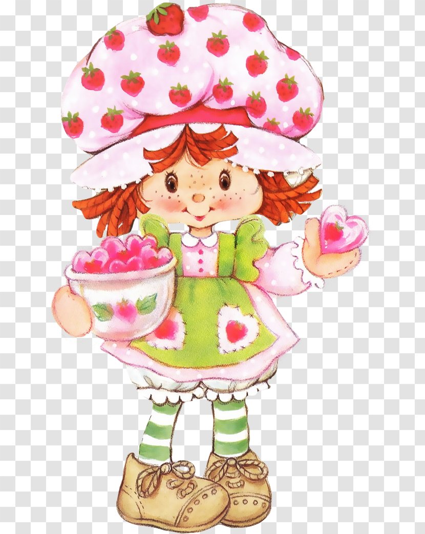 Strawberry Shortcake Doll Angel Cake - Strawberries Transparent PNG