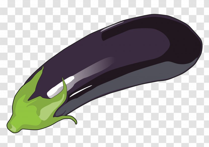 Drawing Eggplant Food Vegetable - Silhouette Transparent PNG