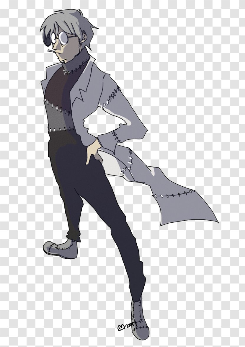 The Mad Doctor Is In Cartoon Fire Force Character - Watercolor Transparent PNG
