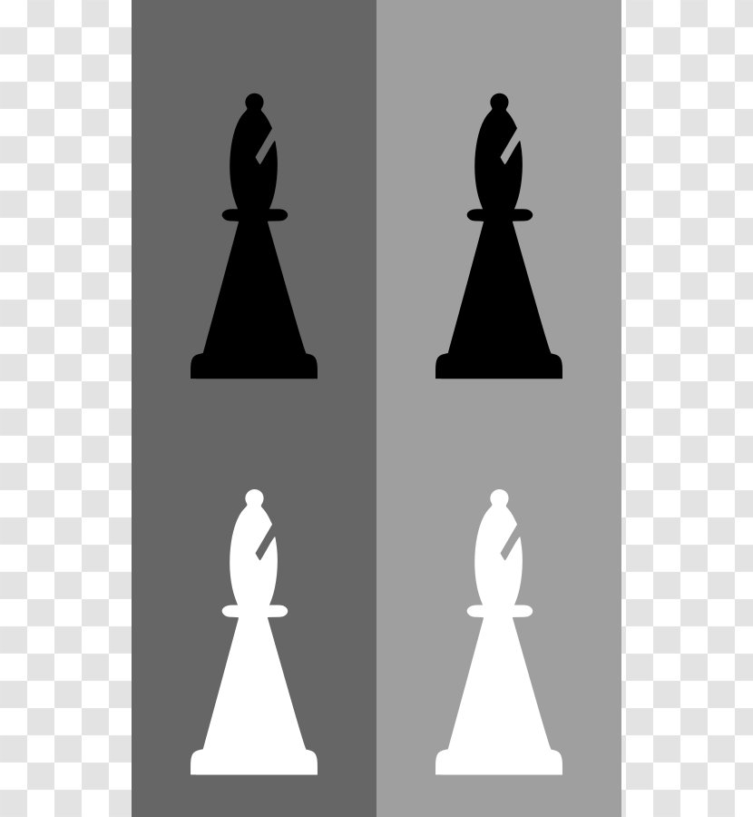 Chess Piece Bishop King Queen - Staunton Set - Pieces Images Transparent PNG