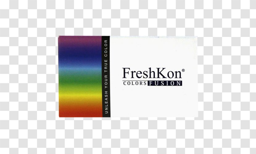 Brand Font Contact Lenses Rectangle Sparkler - Fresh Colors Transparent PNG