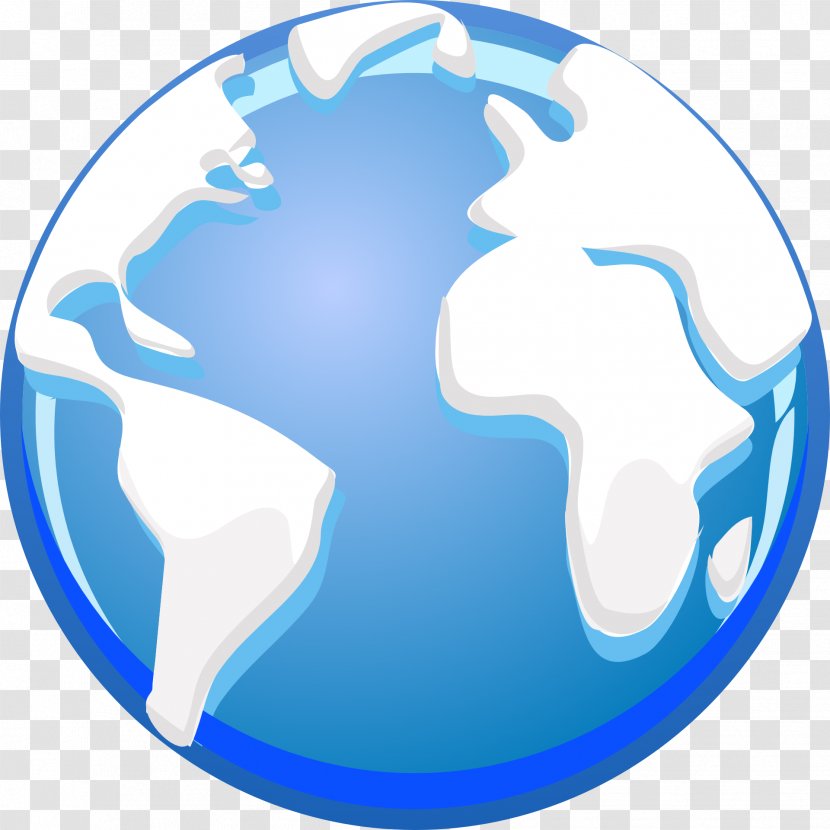 Web Page World Wide Design Clip Art - Blue Earth Transparent PNG
