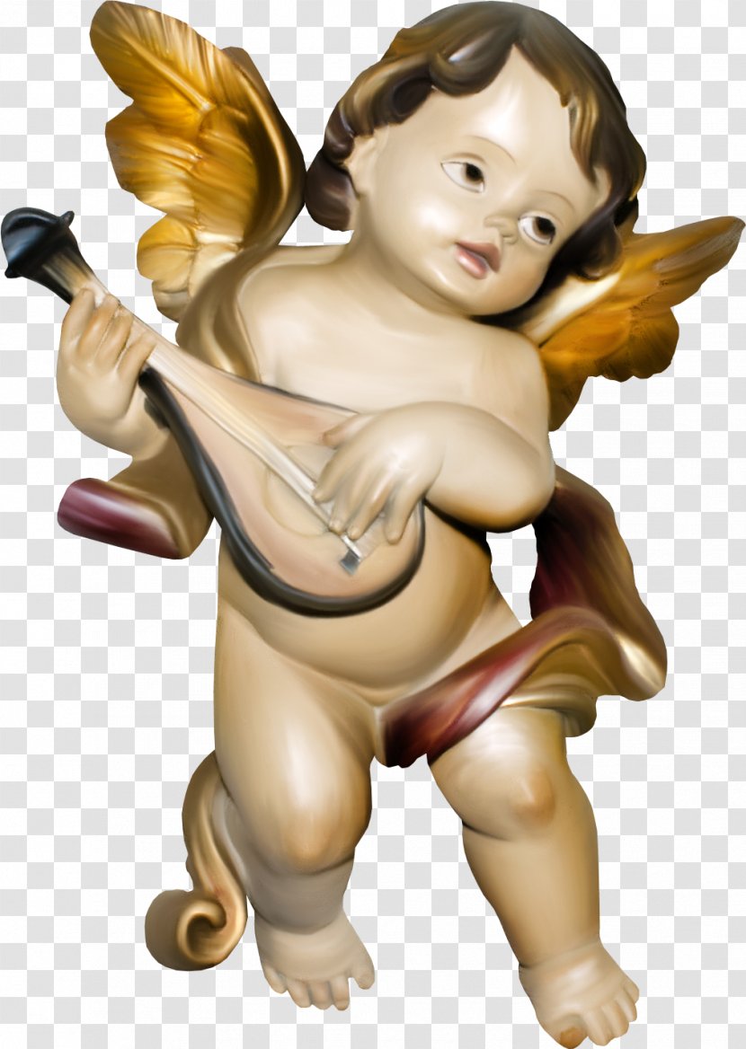 Angel Figurine Porcelain The Lovers Clip Art - Cartoon Transparent PNG