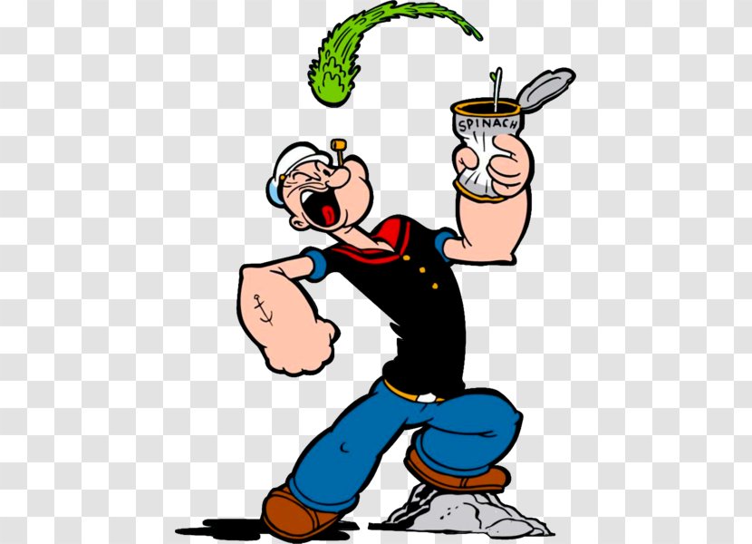 Popeye: Rush For Spinach Olive Oyl Poopdeck Pappy Bluto - Fictional Character - Popaye Transparent PNG