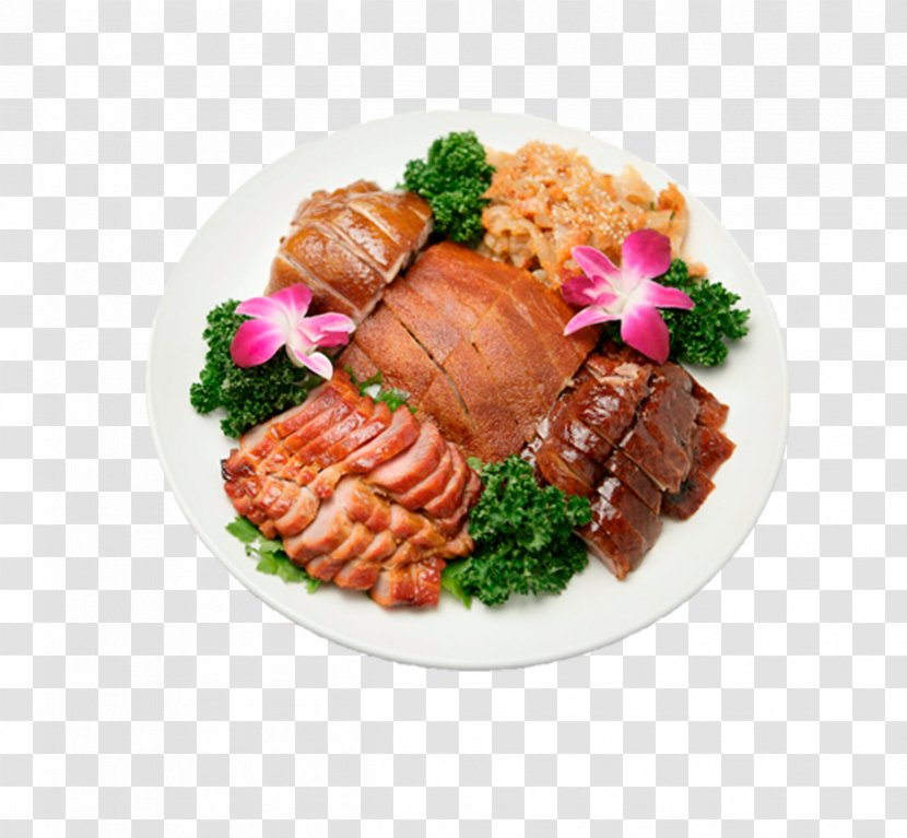 Chinese Cuisine Asian Hong Kong Meat Wallpaper - Animal Source Foods - Platter Transparent PNG