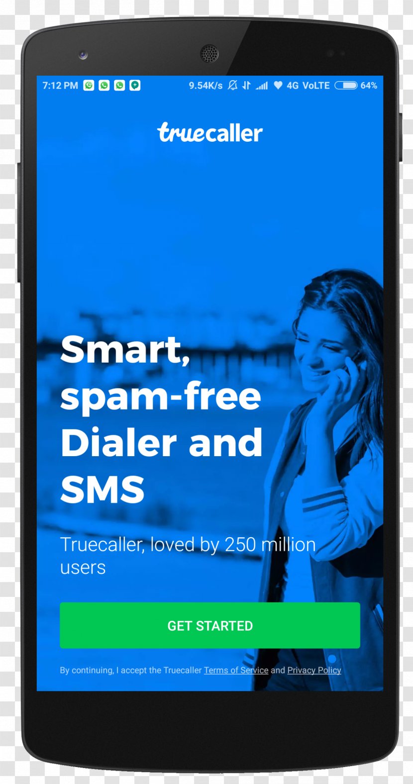 Smartphone Feature Phone Truecaller Mobile Phones Telephone - Android Transparent PNG