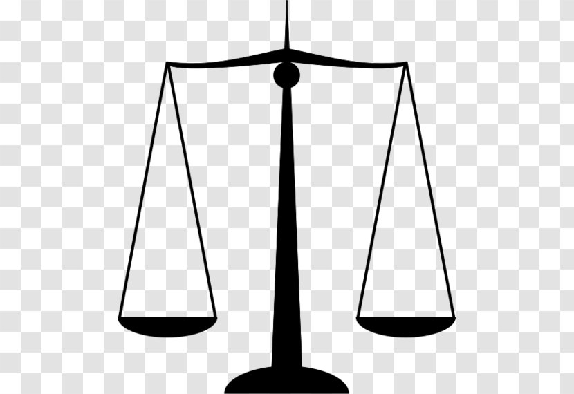 Lady Justice Measuring Scales Clip Art - Triangle Transparent PNG